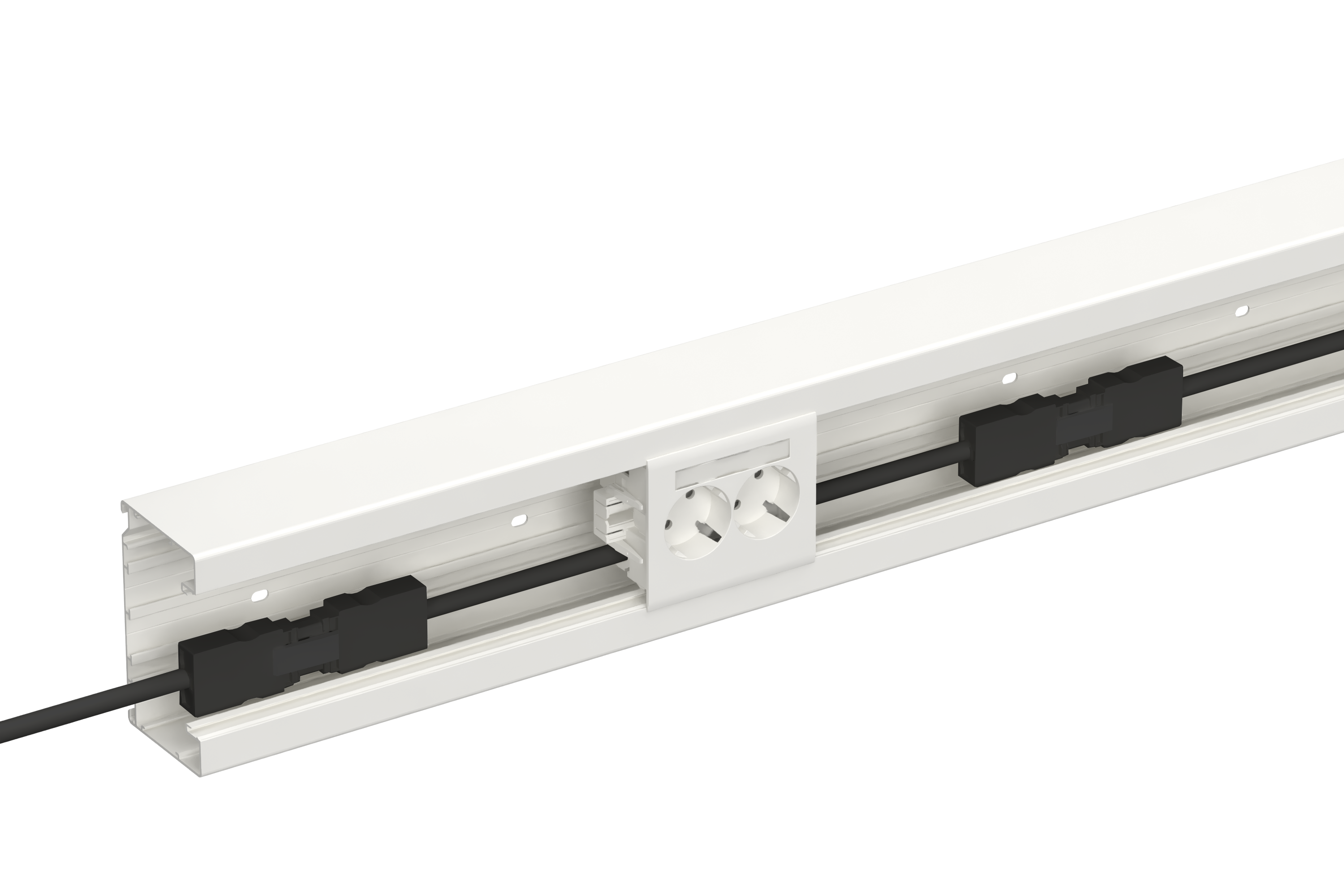 Stago prewired socket outlet