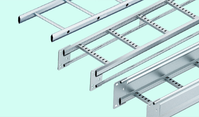 Wibe cable ladders for industrial power distribution