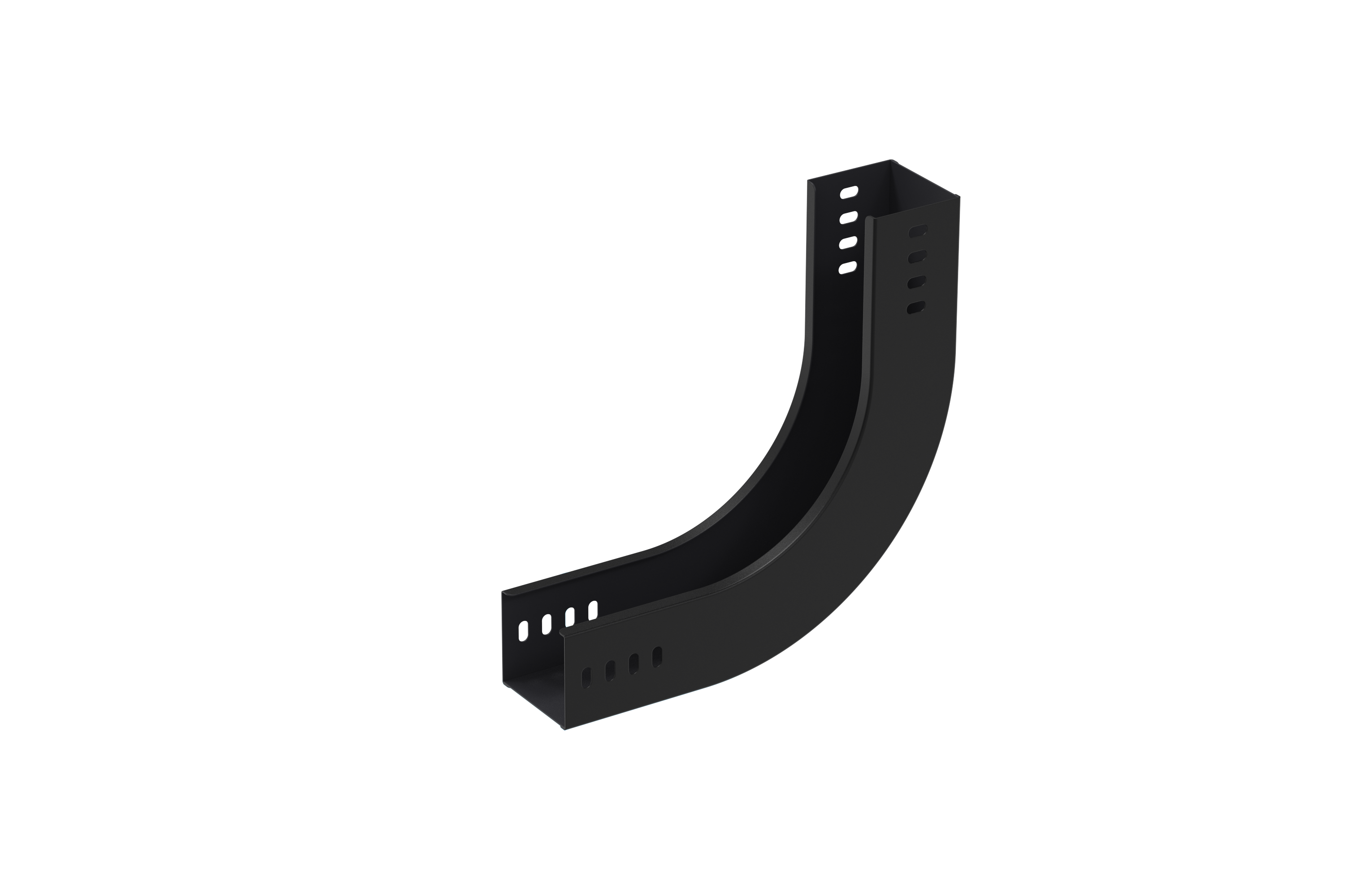 Wall End Riser Fixed internal riser 60x70 black | Wibe group
