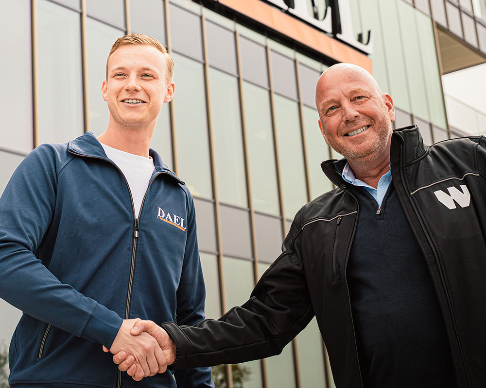 DAEL customer case — Stago cable trays installation