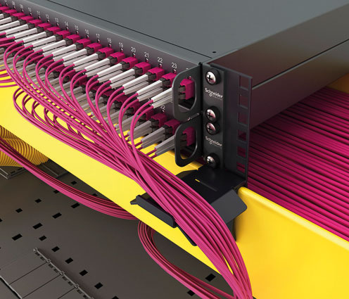 Clip-on panel bracket