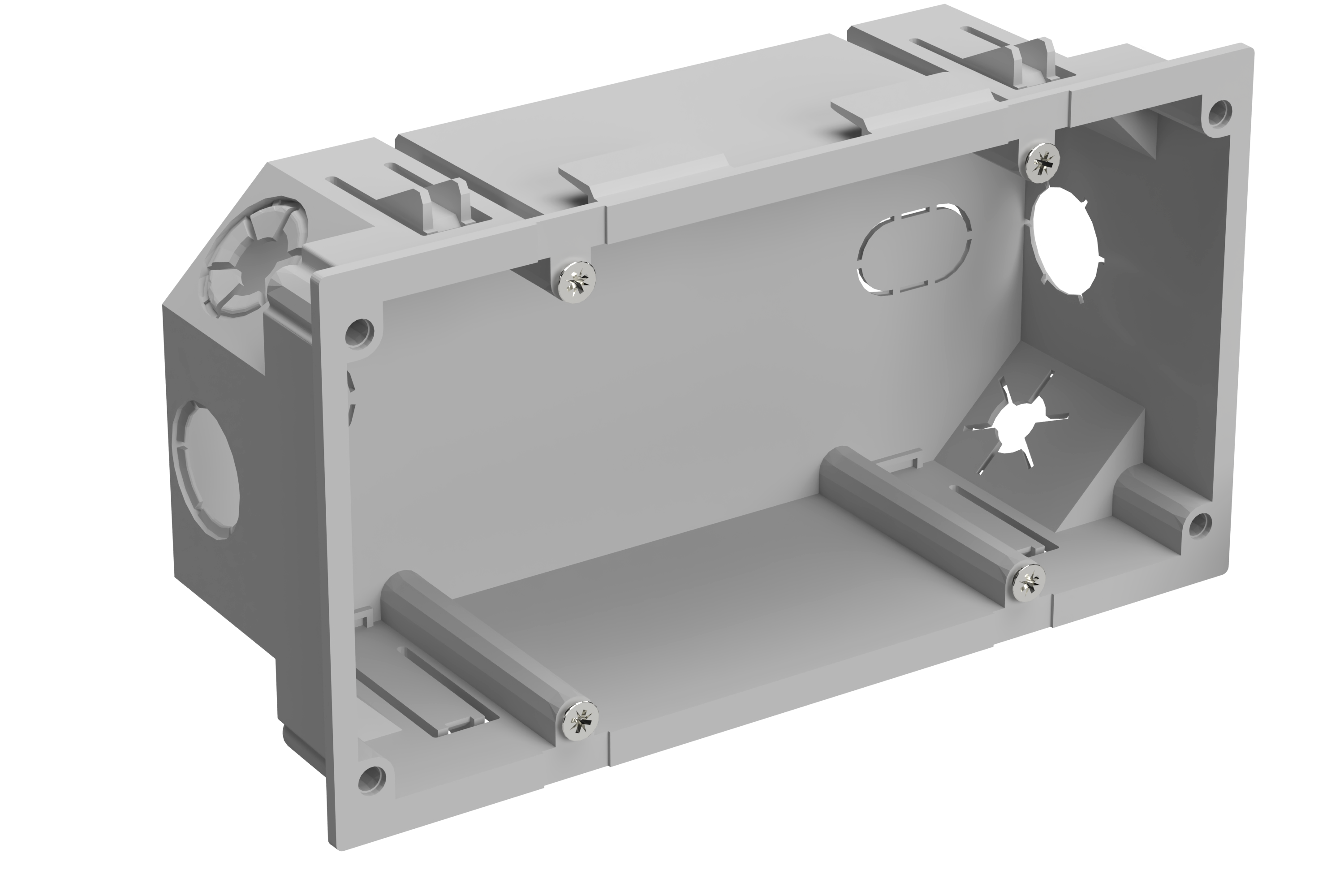 Installation box double wo cover pack 50 | Wibe group