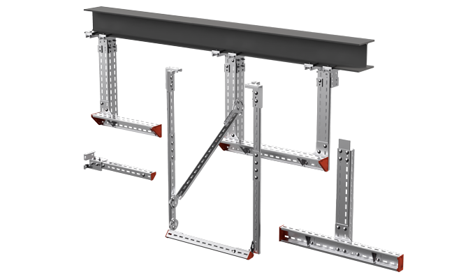Wibe Flex Support System - flexible steel cable support