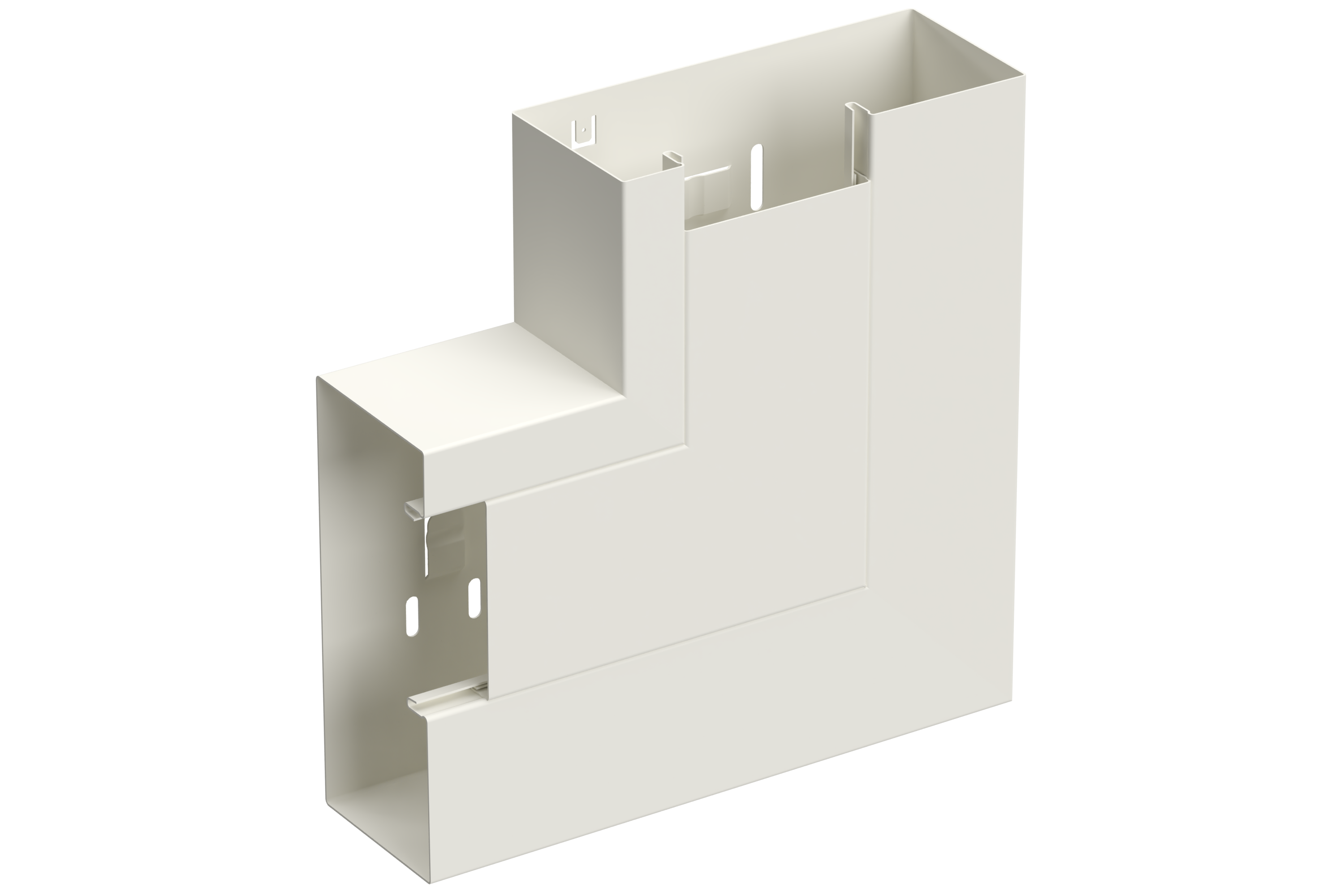 72 In Cmp Riser L-piece kit riser 170/72 white R9010 | Wibe group