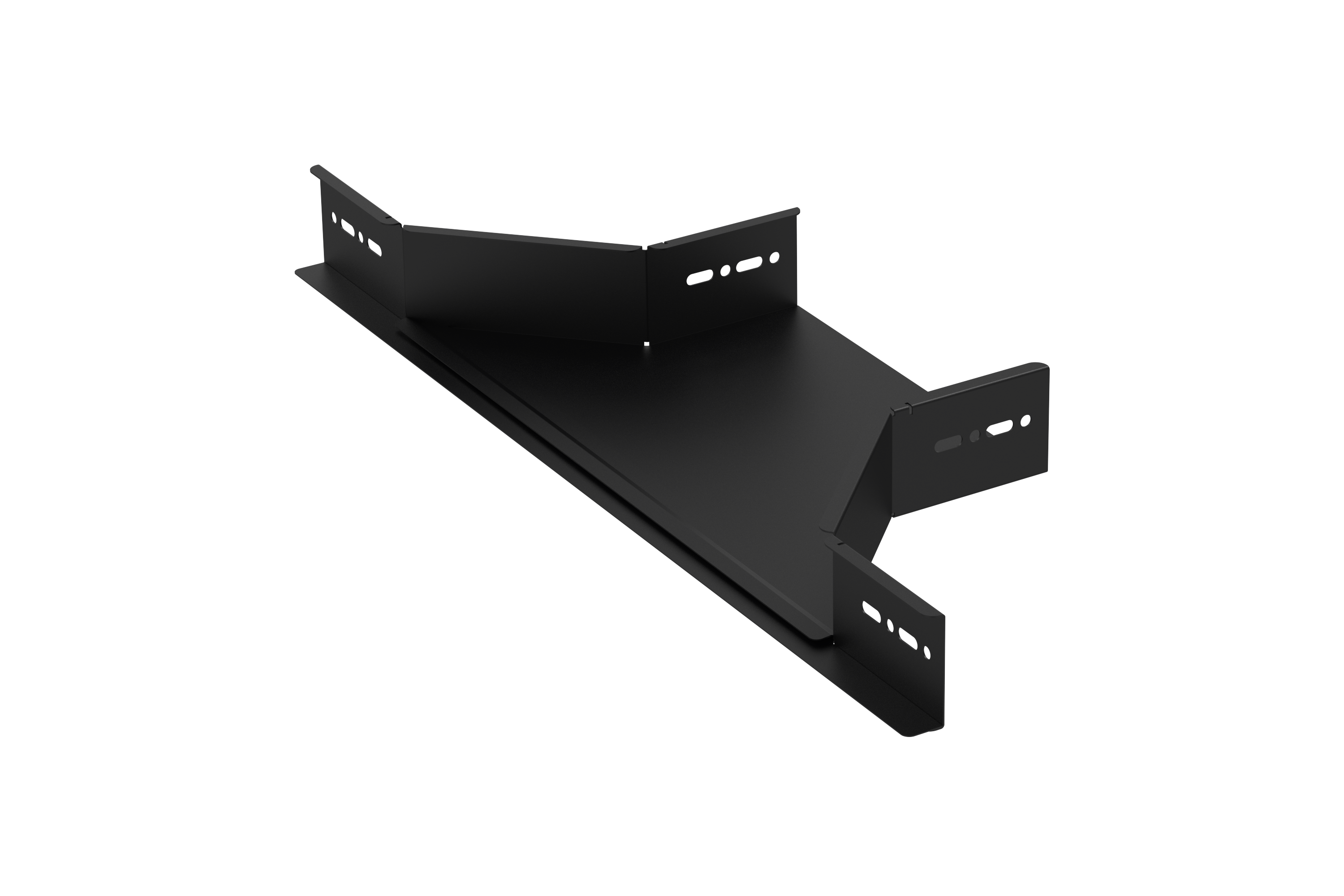 Fixed branching piece 60x250 black | Wibe group