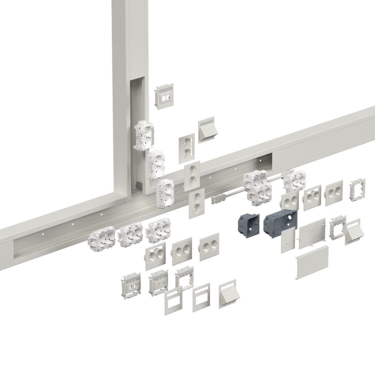 Stago WGX-W wiring device system